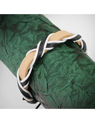 Bracelet cuir homme 3 tons
