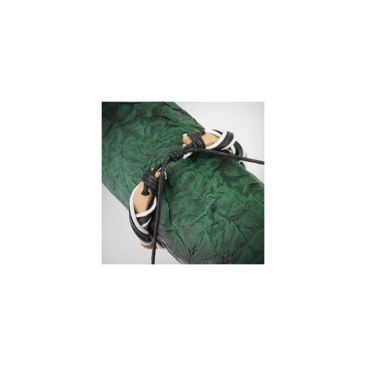 Bracelet cuir homme 3 tons