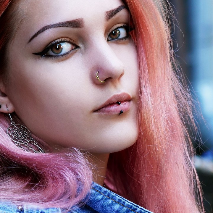 Anneau Captif Nez Cartilage Titane ASTM F136 Doré PVD – 0,8 et 1 mm | Piercing Street