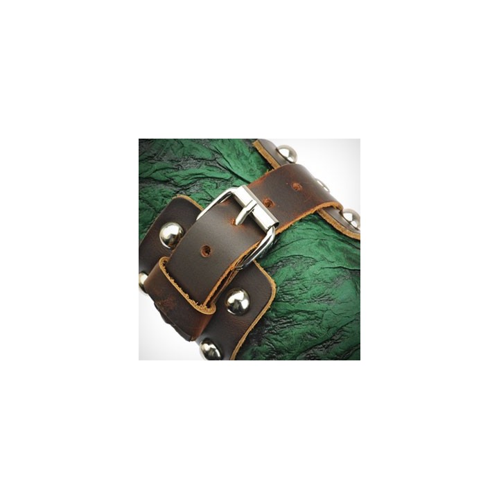 Bracelet homme cuir marron domes 
