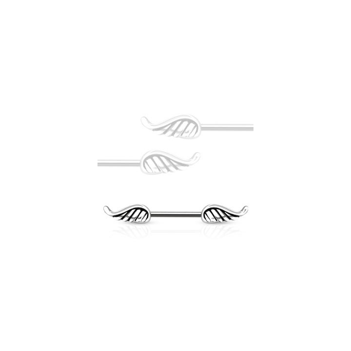 Piercing téton ailes d'ange