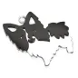 Pendentif acier chien