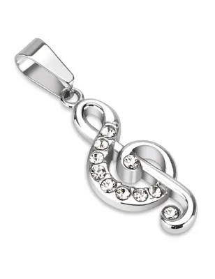 Pendentif clef de sol