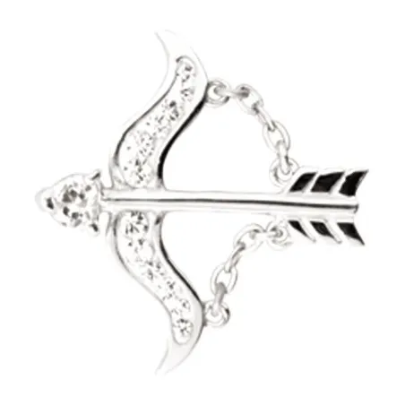 Piercing téton Crystal Evolution Swarovski Flèche