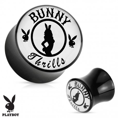 Piercing plug acrylique Playboy "Bunny Thrills"