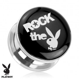Piercing plug Playboy "Rock the Bunny"