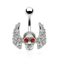 Piercing nombril tête de mort Piercing nombril tête de mort