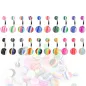 Lot de 20 Piercing Nombril Striés 5 Bandes