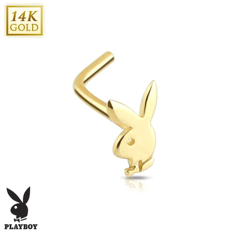 Piercing nez Playboy Or 14K