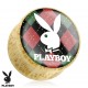 Piercing plug bois Playboy argyle