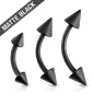 Piercing arcade spikes noir mat Piercing arcade spikes noir mat