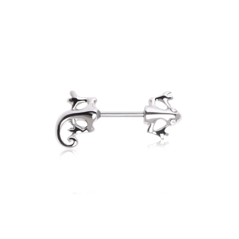 Piercing téton gecko