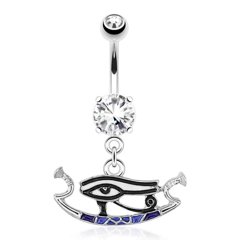 Piercing nombril oeil d'horus