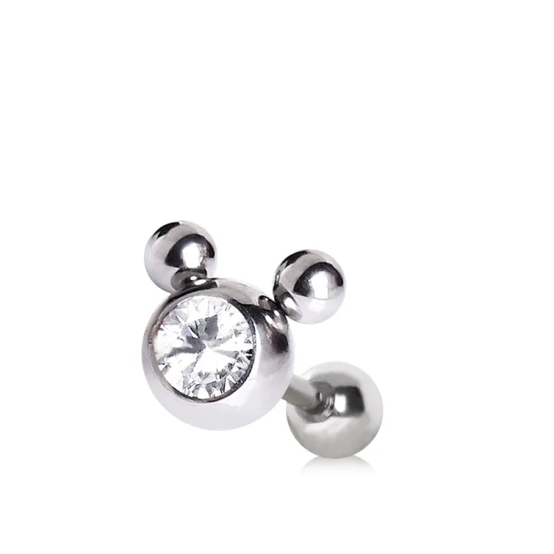 Piercing hélix oreilles de souris