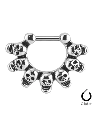 Piercing septum crânes