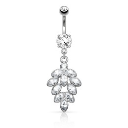 Piercing nombril grappe de raisin