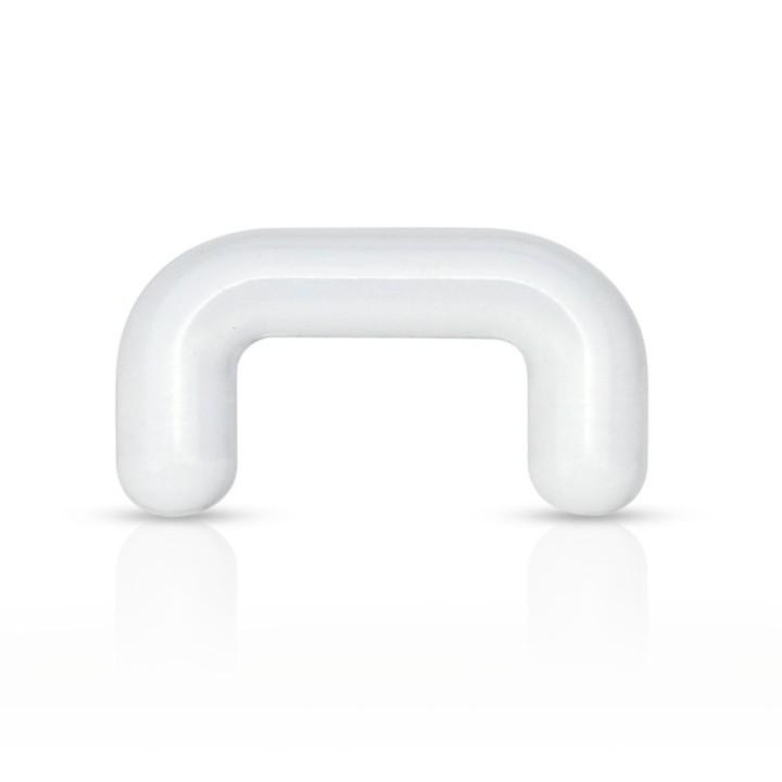 Piercing septum retainer acrylique