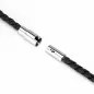 Collier en cuir noir