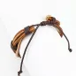 Bracelet homme cuir marron cordes Bracelet homme cuir marron cordes