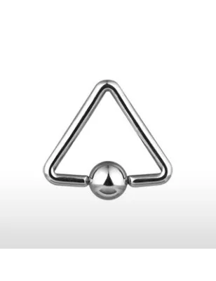 Piercing anneau Captif Triangle