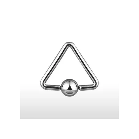 Piercing anneau Captif Triangle