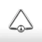 Piercing anneau Captif Triangle
