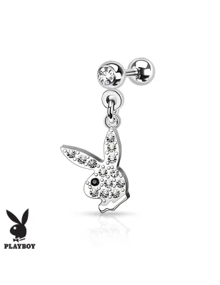 Piercing cartilage pendentif Playboy