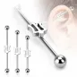Piercing industriel trident