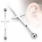 Piercing industriel croix