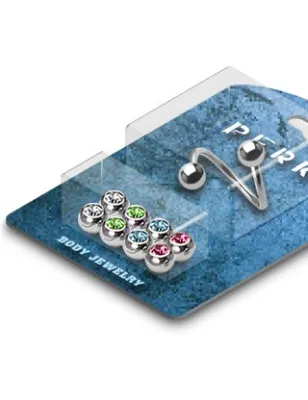 Pack Piercing Spirale Gemmes