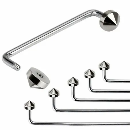 Piercing agrafe spikes