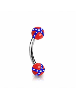 Piercing arcade Drapeau Rebelle 