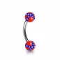 Piercing arcade Drapeau Rebelle