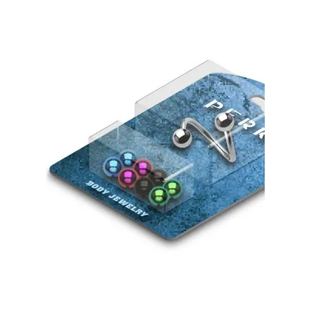Pack Piercing Spirale Boules Titane