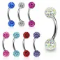 Piercing arcade Multi Crystal Ferido