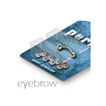Pack Piercing Arcade Acier chirurgical Gemmes - Bijou Piercing pour Arcade