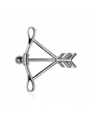 Piercing téton arc flèche