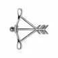 Piercing téton arc flèche