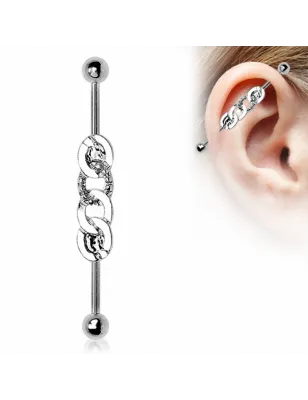 Piercing industriel anneaux