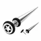 Piercing faux écarteur étoile Piercing faux écarteur étoile