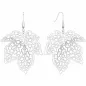 Paire boucles d'oreille feuille d'érable