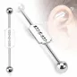 Piercing industriel lame de rasoir