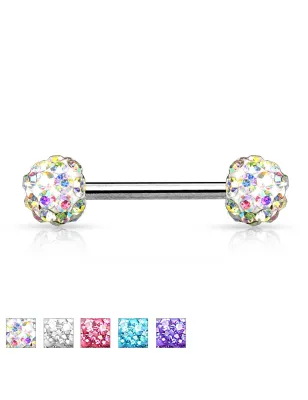 Piercing téton crystal