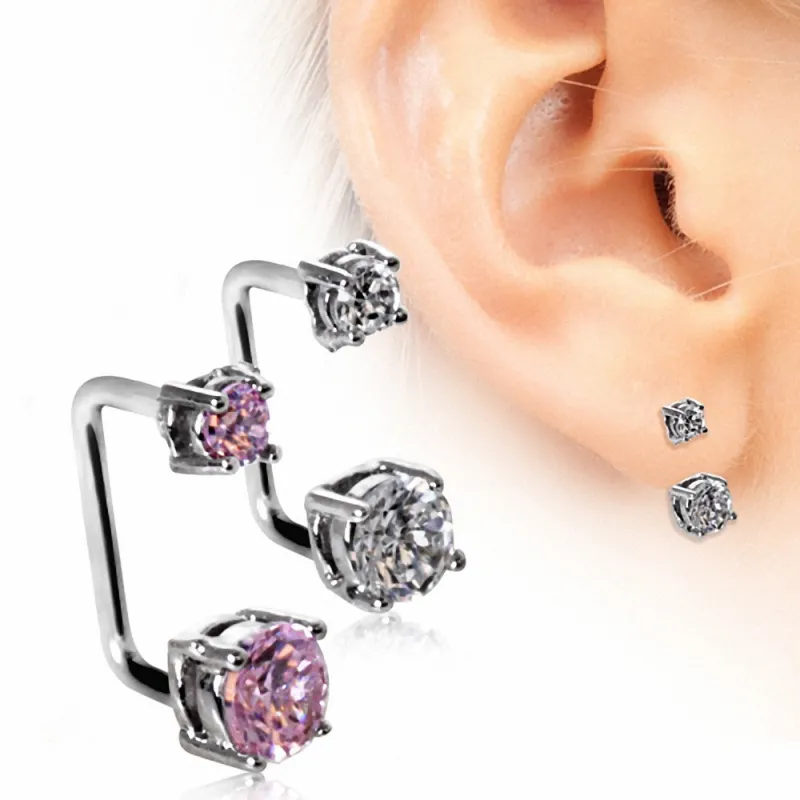 Piercing cartilage oreille loop
