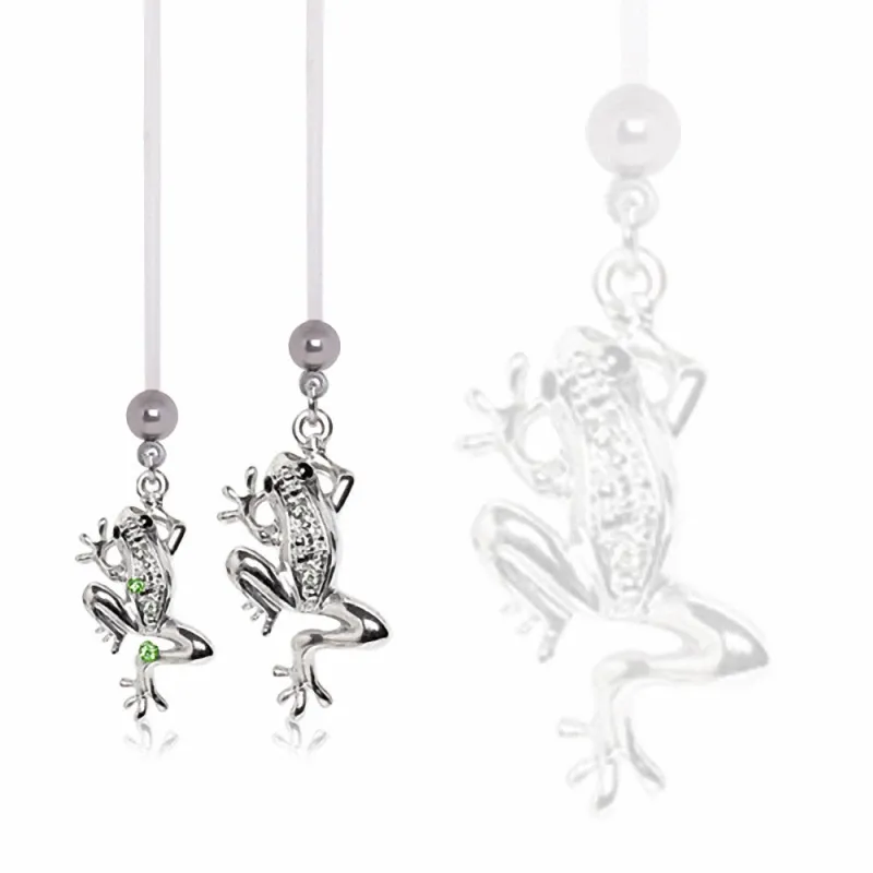 Piercing nombril de grossesse grenouille
