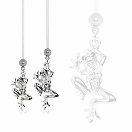 Piercing nombril de grossesse grenouille