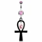 Piercing nombril Ankh