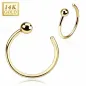 Piercing nez Anneau Or 14 Carats Piercing nez Anneau Or 14 Carats