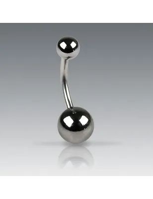 Piercing nombril hématite