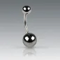 Piercing nombril Hématite